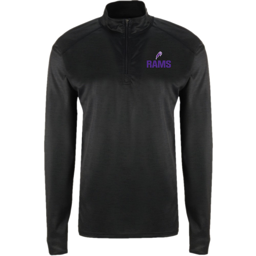 Cornell Rams <span class="pdp-name-mascot">Cornell Rams</span> BSN SPORTS Men's Velocity 1/4 Zip Pullover