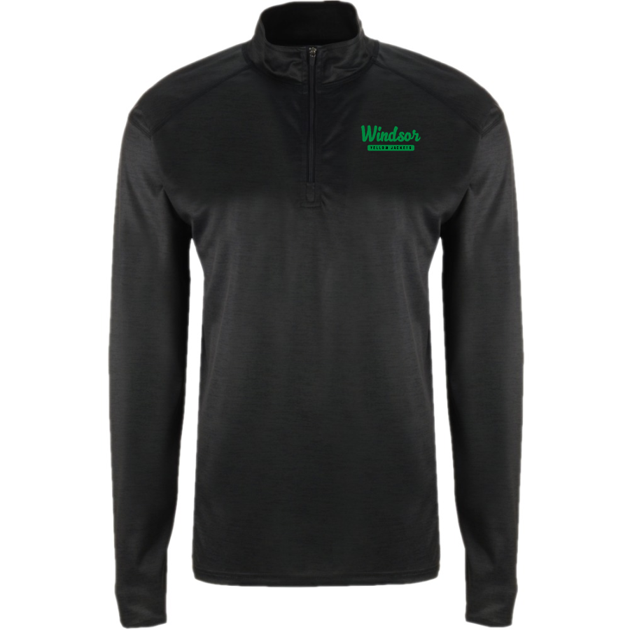 WINDSOR HIGH SCHOOL YELLOW JACKETS <span class="pdp-name-mascot">WINDSOR YELLOW JACKETS</span> BSN SPORTS Men's Velocity 1/4 Zip Pullover
