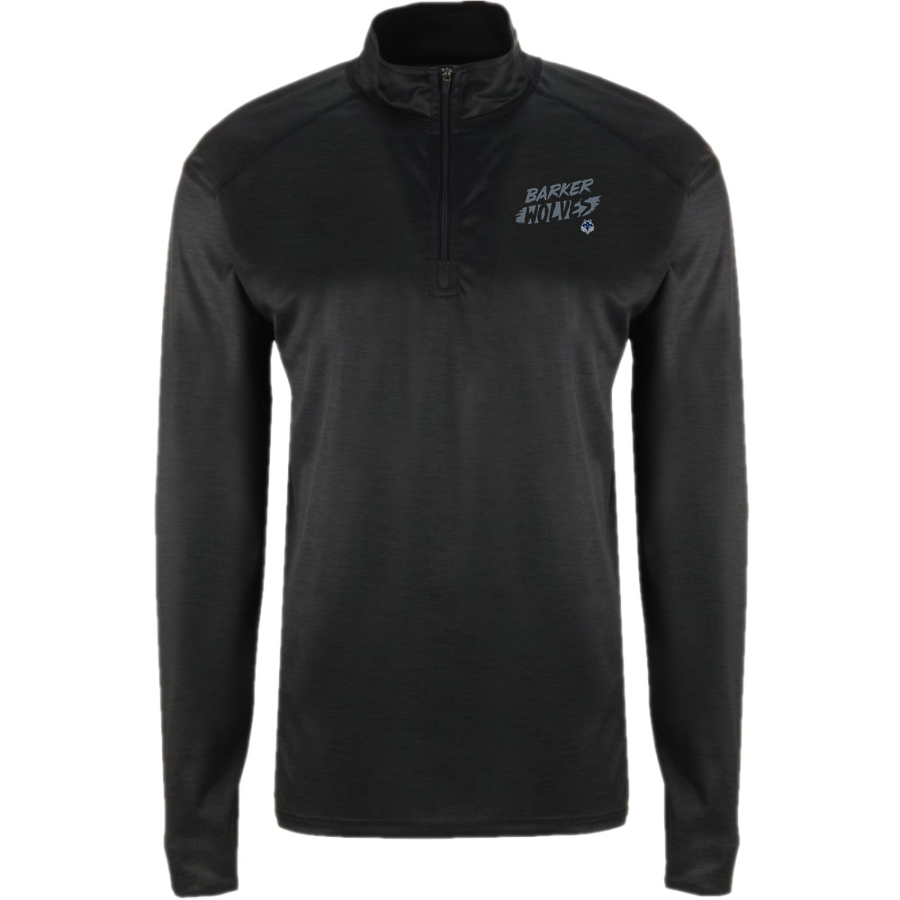 Barker Wolves <span class="pdp-name-mascot">Barker Wolves</span> BSN SPORTS Men's Velocity 1/4 Zip Pullover