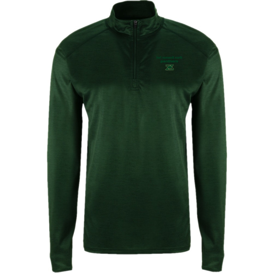 FORT ZUMWALT NORTH HIGH SCHOOL PANTHERS <span class="pdp-name-mascot">FORT ZUMWALT NORTH PANTHERS</span> BSN SPORTS Men's Velocity 1/4 Zip Pullover