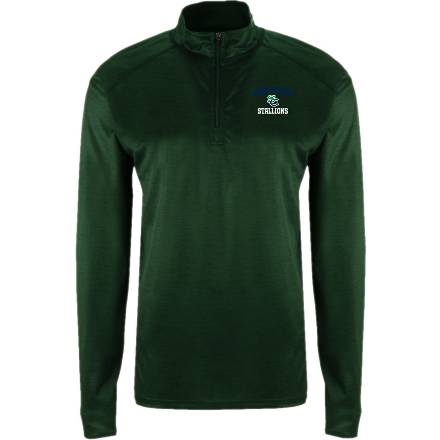 SOUTH COUNTY SECONDARY SCHOOL STALLIONS <span class="pdp-name-mascot">SOUTH COUNTY STALLIONS</span> BSN SPORTS Men's Velocity 1/4 Zip Pullover