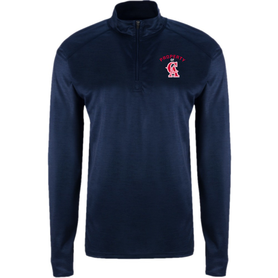 Carroll Rebels BSN SPORTS Men's Velocity 1/4 Zip Pullover