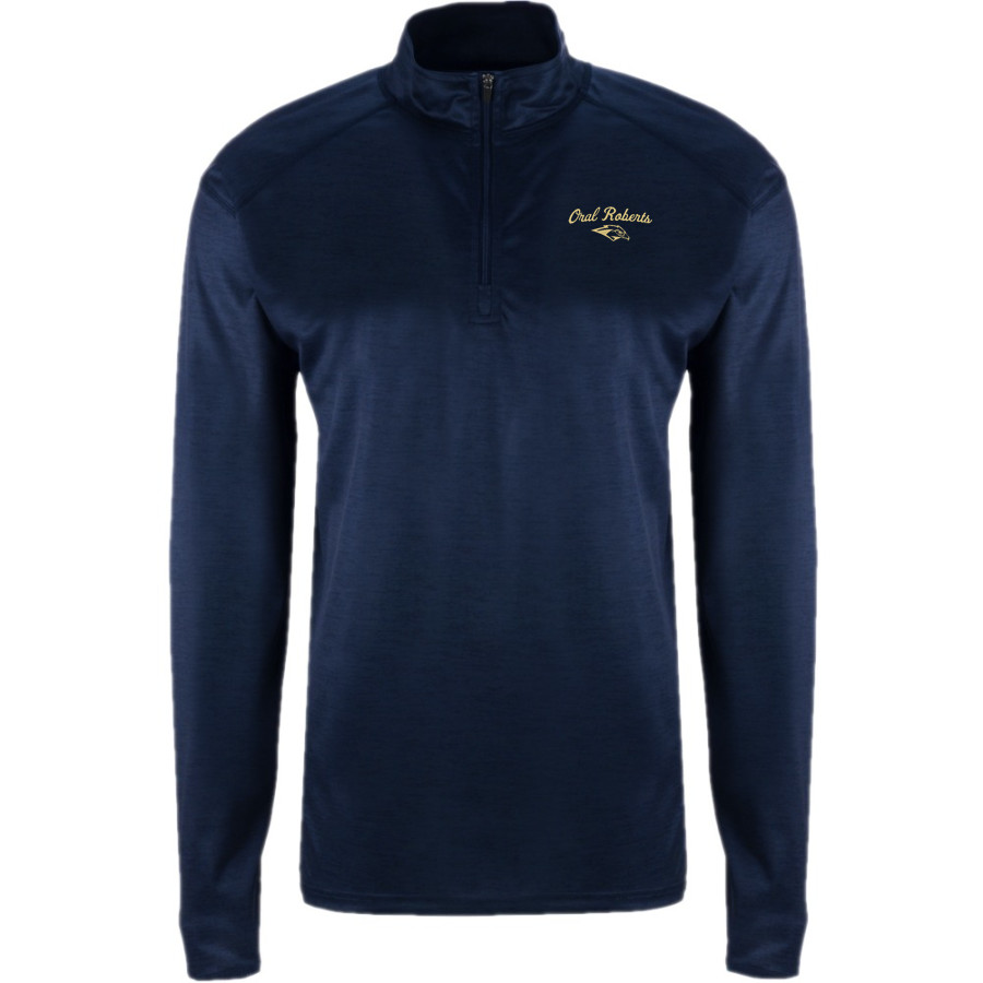 Oral Roberts Golden Eagles <span class="pdp-name-mascot">Oral Roberts Golden Eagles</span> BSN SPORTS Men's Velocity 1/4 Zip Pullover