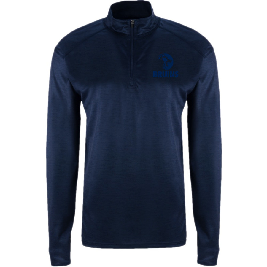 BARTLESVILLE HIGH SCHOOL BRUINS <span class="pdp-name-mascot">BARTLESVILLE BRUINS</span> BSN SPORTS Men's Velocity 1/4 Zip Pullover