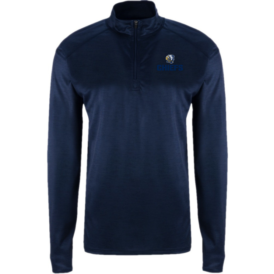 Massapequa Chiefs <span class="pdp-name-mascot">Massapequa Chiefs</span> BSN SPORTS Men's Velocity 1/4 Zip Pullover