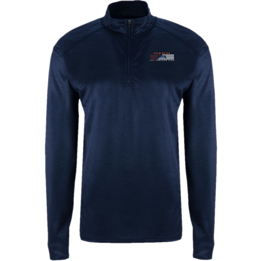 Palm Beach PBIA <span class="pdp-name-mascot">Palm Beach International Academy</span> BSN SPORTS Men's Velocity 1/4 Zip Pullover
