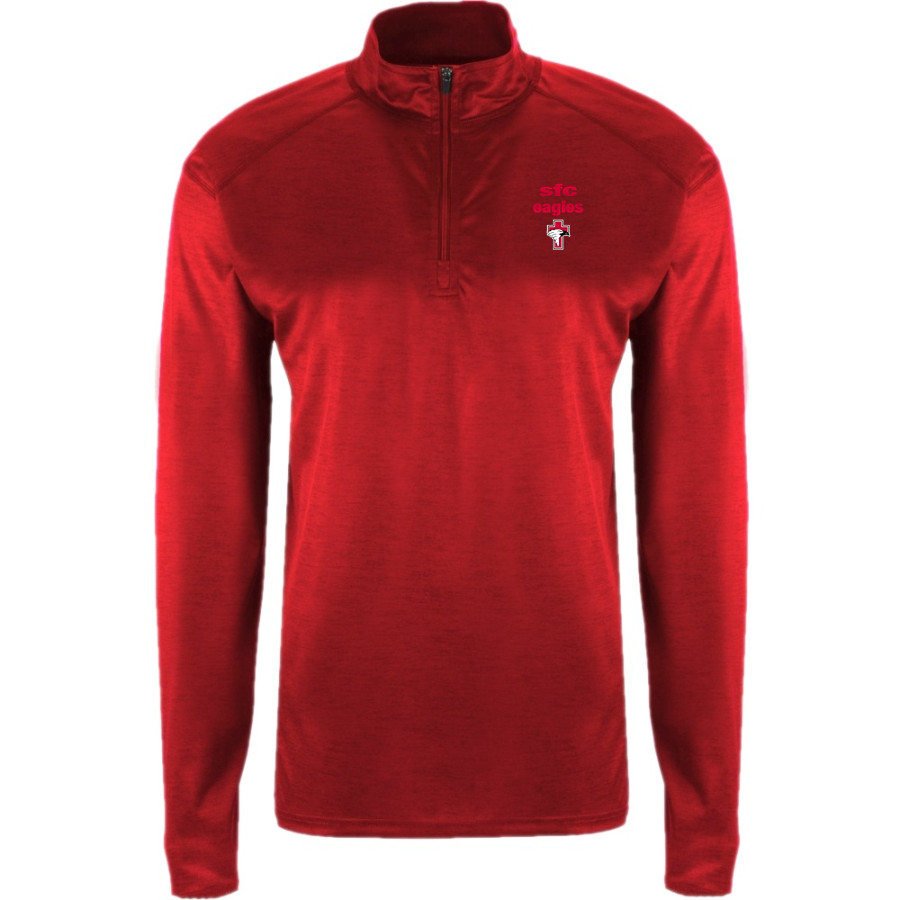 SFC Eagles <span class="pdp-name-mascot">Santa Fe Christian</span> BSN SPORTS Men's Velocity 1/4 Zip Pullover
