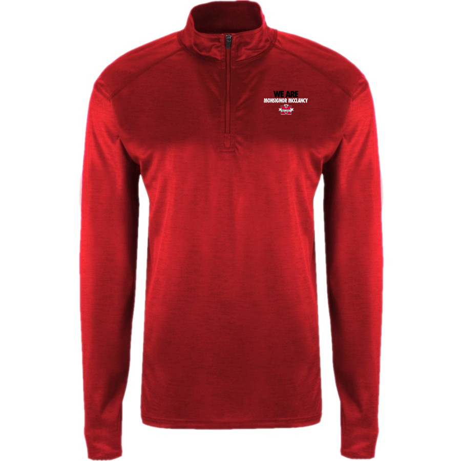 Monsignor McClancy Crusaders <span class="pdp-name-mascot">Monsignor McClancy Crusaders</span> BSN SPORTS Men's Velocity 1/4 Zip Pullover
