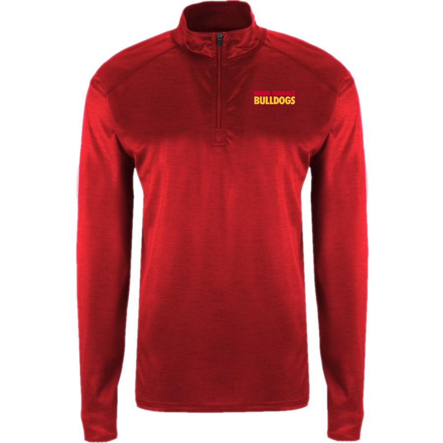 Brier Terrace Bulldogs <span class="pdp-name-mascot">Brier Terrace Bulldogs</span> BSN SPORTS Men's Velocity 1/4 Zip Pullover