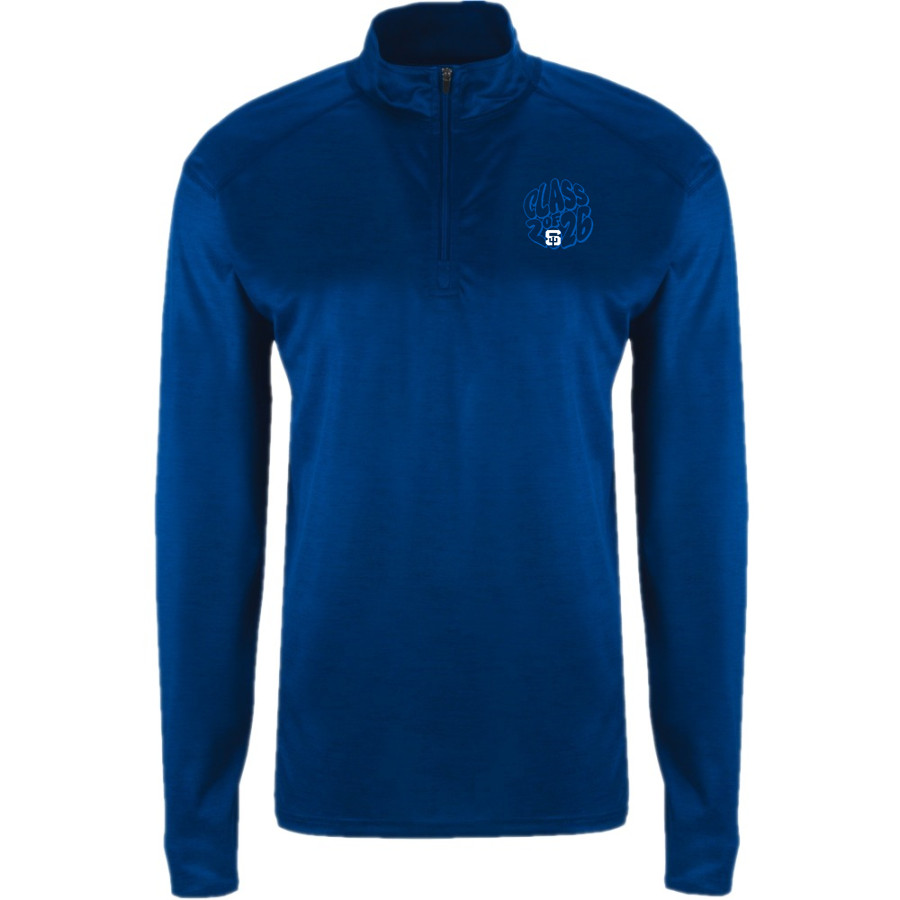 SHORTRIDGE HIGH SCHOOL BLUE DEVILS <span class="pdp-name-mascot">SHORTRIDGE BLUE DEVILS</span> BSN SPORTS Men's Velocity 1/4 Zip Pullover