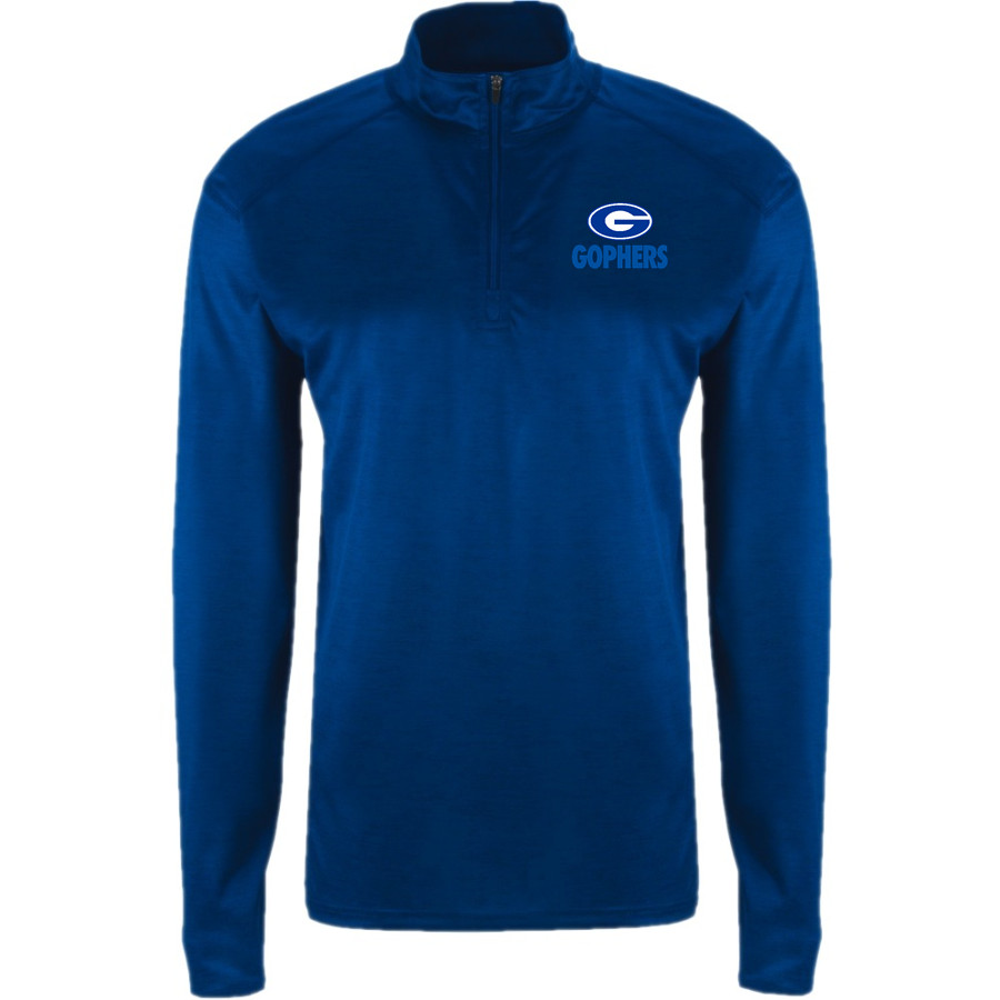 Gresham Gophers <span class="pdp-name-mascot">Gresham Gophers</span> BSN SPORTS Men's Velocity 1/4 Zip Pullover
