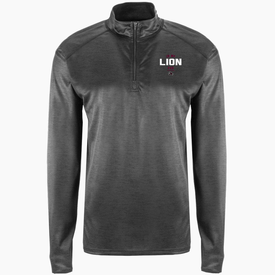Ludlow Lions <span class="pdp-name-mascot">Lions</span> BSN SPORTS Men's Velocity 1/4 Zip Pullover