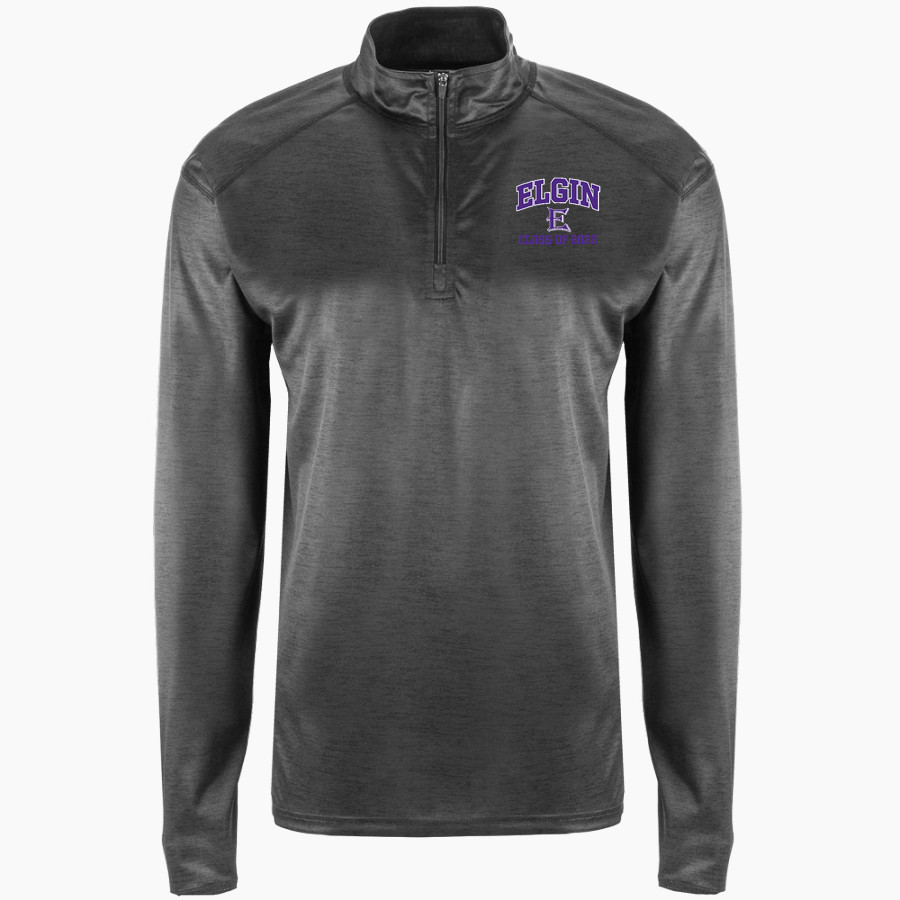 ELGIN HIGH SCHOOL WILDCATS <span class="pdp-name-mascot">ELGIN WILDCATS</span> BSN SPORTS Men's Velocity 1/4 Zip Pullover