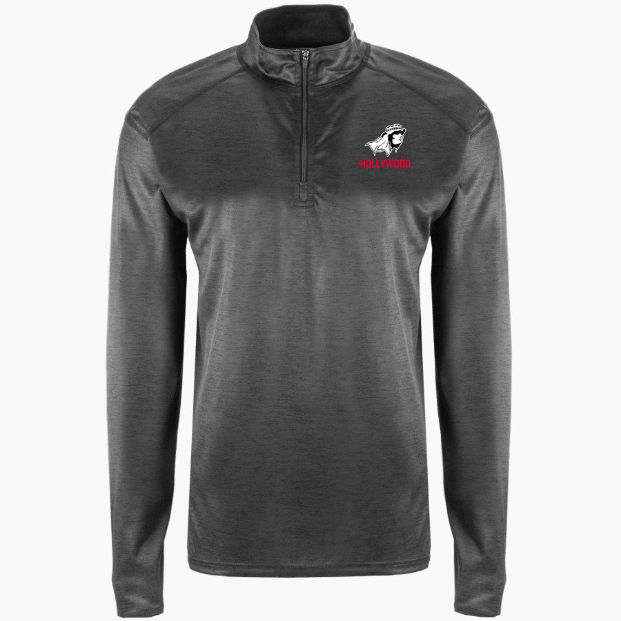 HOLLYWOOD HIGH SCHOOL SHEIKS <span class="pdp-name-mascot">HOLLYWOOD SHEIKS</span> BSN SPORTS Men's Velocity 1/4 Zip Pullover