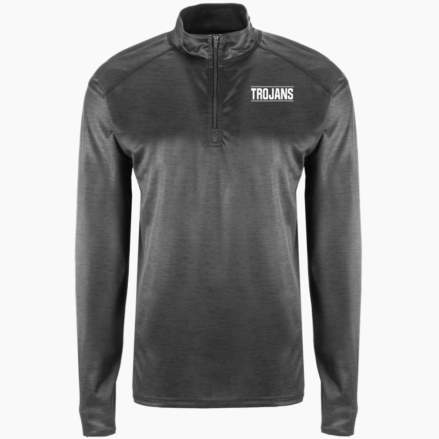 MCDOWELL HIGH SCHOOL TROJANS <span class="pdp-name-mascot">MCDOWELL TROJANS</span> BSN SPORTS Men's Velocity 1/4 Zip Pullover