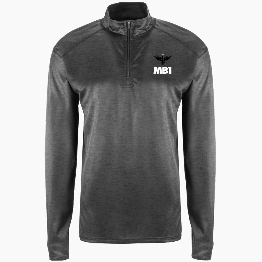 Mb1 Mb1 <span class="pdp-name-mascot">Mb1 Mb1</span> BSN SPORTS Men's Velocity 1/4 Zip Pullover