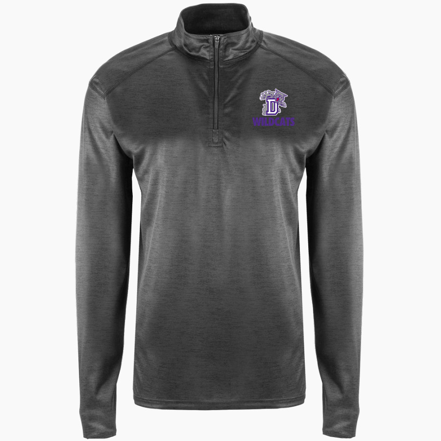 DULUTH HIGH SCHOOL WILDCATS <span class="pdp-name-mascot">DULUTH WILDCATS</span> BSN SPORTS Men's Velocity 1/4 Zip Pullover