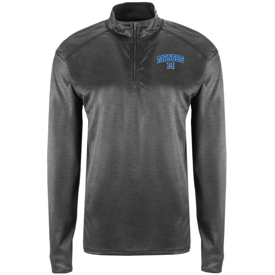 MANCOS HIGH SCHOOL BLUEJAYS <span class="pdp-name-mascot">MANCOS BLUEJAYS</span> BSN SPORTS Men's Velocity 1/4 Zip Pullover