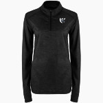 Breck Mustangs BSN SPORTS Women's Velocity 1/4 Zip Pullover Front Thumbnail