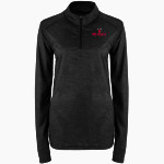 Chaffee Red Devils BSN SPORTS Women's Velocity 1/4 Zip Pullover Front Thumbnail