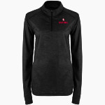 FRONTIER HIGH SCHOOL MUSTANGS BSN SPORTS Women's Velocity 1/4 Zip Pullover Front Thumbnail