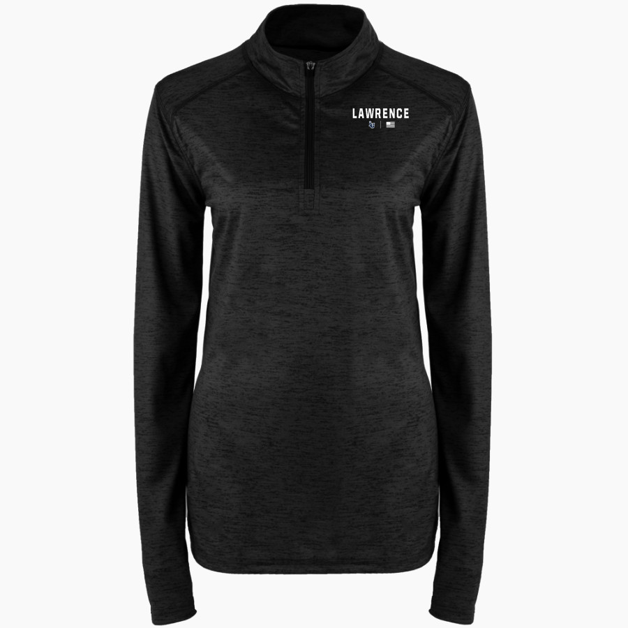 Lawrence University Vikings Online Store BSN SPORTS Women's Velocity 1/4 Zip Pullover