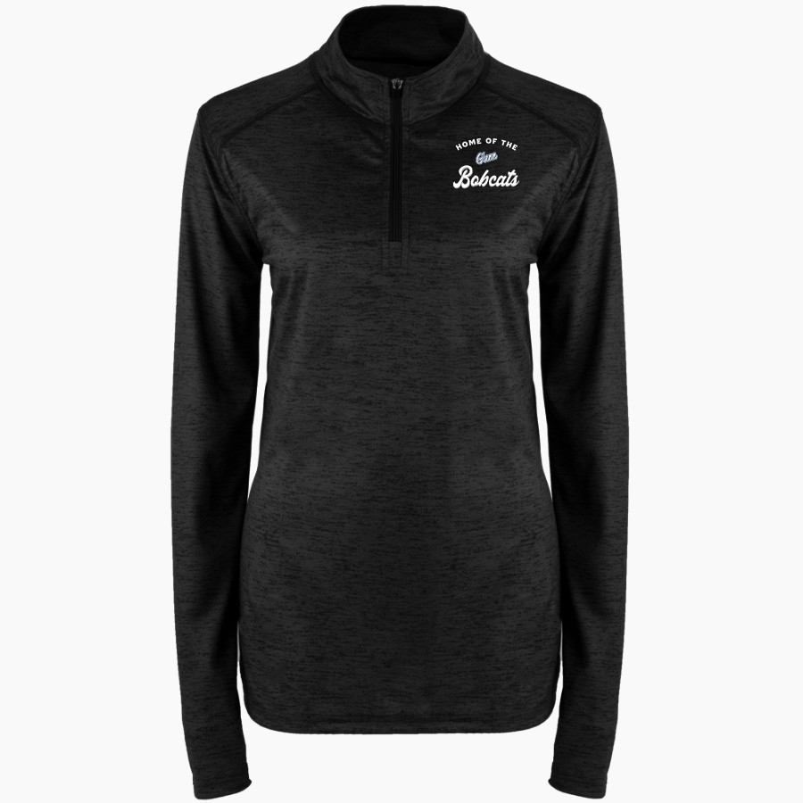 John Glenn Bobcats BSN SPORTS Women's Velocity 1/4 Zip Pullover
