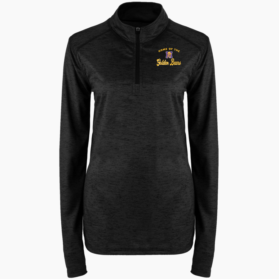 Miles Golden Bears BSN SPORTS Women's Velocity 1/4 Zip Pullover
