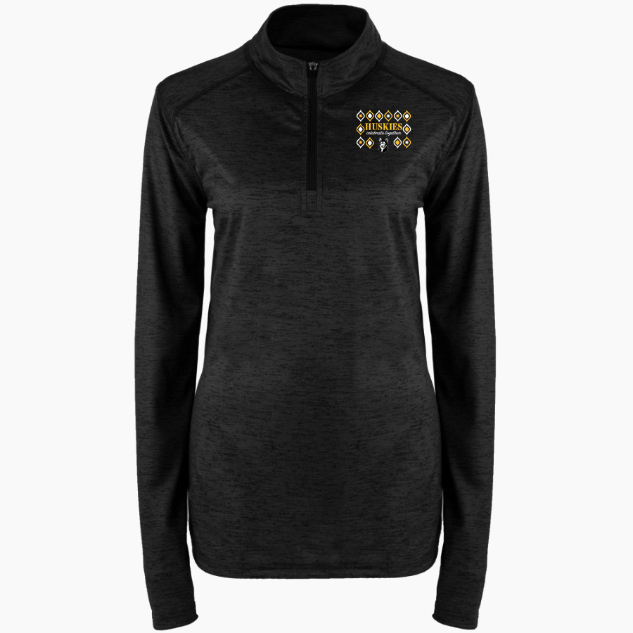 HIGHLAND HIGH SCHOOL HUSKIES BSN SPORTS Women's Velocity 1/4 Zip Pullover