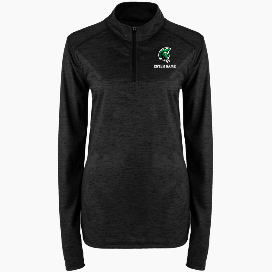 Calvary Christian Spartans <span class="pdp-name-mascot">Calvary Christian Spartans</span> BSN SPORTS Women's Velocity 1/4 Zip Pullover