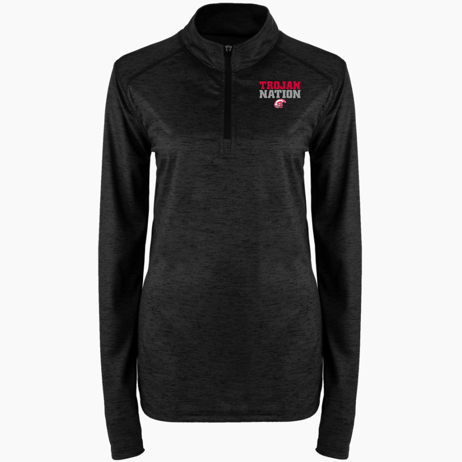TUNSTALL SENIOR HIGH SCHOOL TROJANS <span class="pdp-name-mascot">TUNSTALL TROJANS</span> BSN SPORTS Women's Velocity 1/4 Zip Pullover