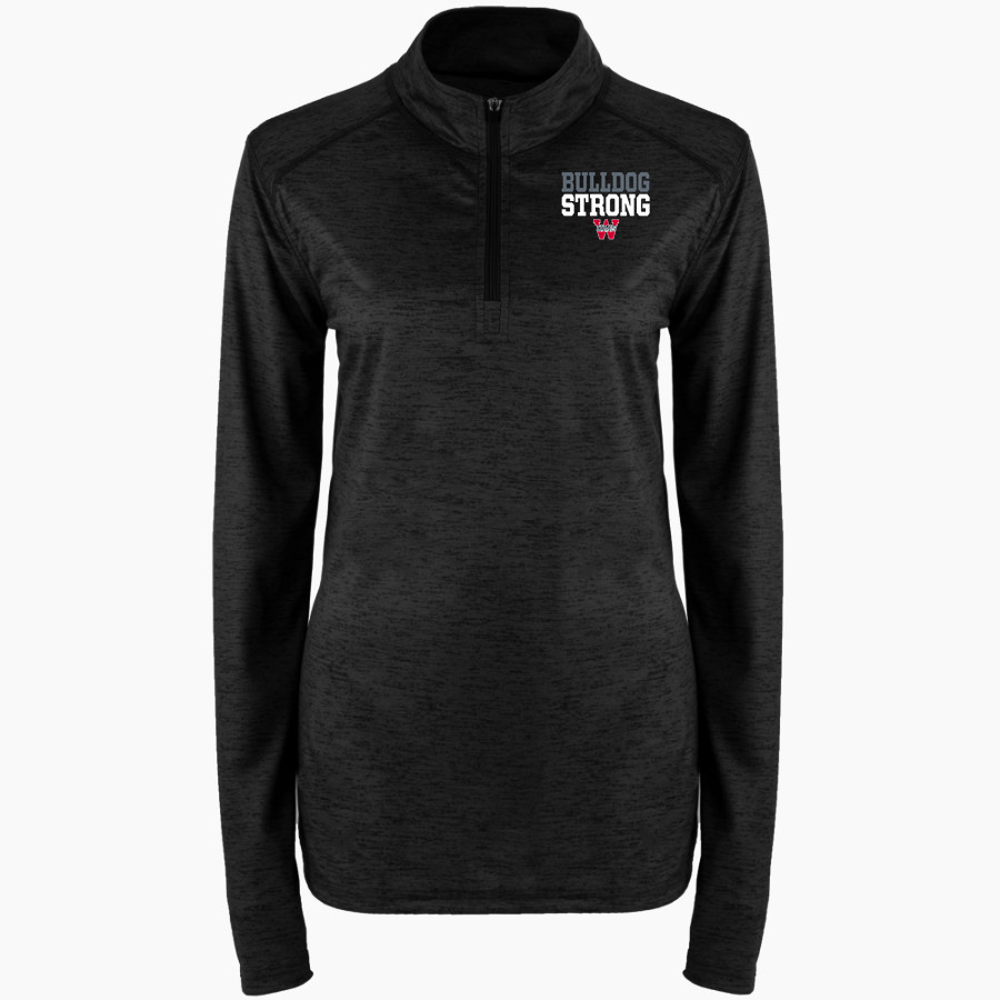 UMS WRIGHT PREP SCHOOL BULLDOGS <span class="pdp-name-mascot">UMS WRIGHT BULLDOGS</span> BSN SPORTS Women's Velocity 1/4 Zip Pullover