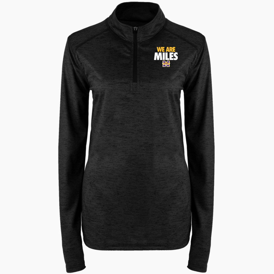 Miles Golden Bears BSN SPORTS Women's Velocity 1/4 Zip Pullover