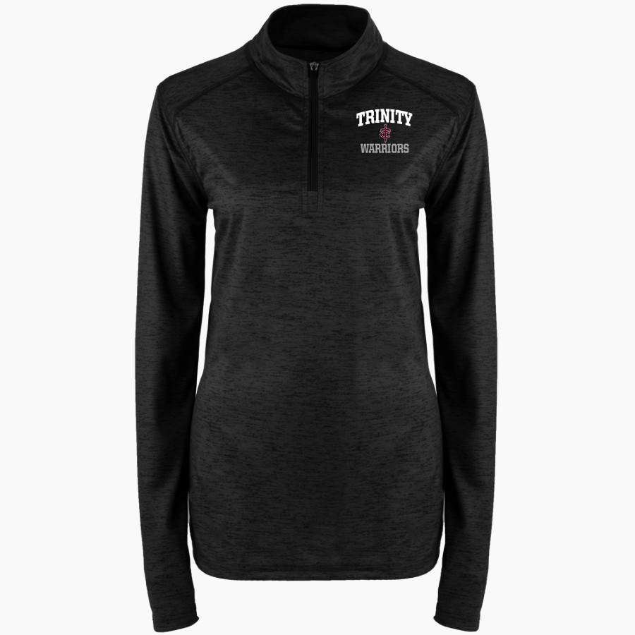 Trinity Warriors <span class="pdp-name-mascot">Trinity Christian Warriors</span> BSN SPORTS Women's Velocity 1/4 Zip Pullover