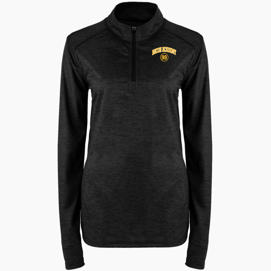 BACON ACADEMY BOBCATS BSN SPORTS Women's Velocity 1/4 Zip Pullover