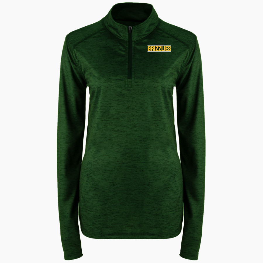 Green Acres Grizzlies <span class="pdp-name-mascot">Green Acres School Grizzlies</span> BSN SPORTS Women's Velocity 1/4 Zip Pullover