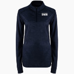 HIllsdale Chargers <span class="pdp-name-mascot">HIllsdale College Chargers</span> BSN SPORTS Women's Velocity 1/4 Zip Pullover Front Thumbnail