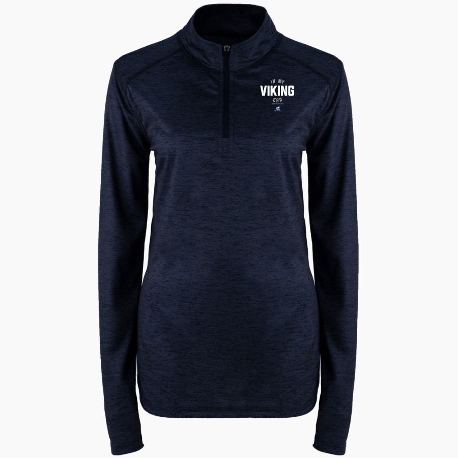 Lawrence University Vikings Online Store BSN SPORTS Women's Velocity 1/4 Zip Pullover