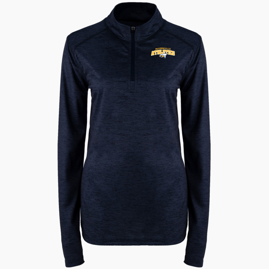 HUDSONVILLE HIGH SCHOOL EAGLES <span class="pdp-name-mascot">HUDSONVILLE EAGLES</span> BSN SPORTS Women's Velocity 1/4 Zip Pullover
