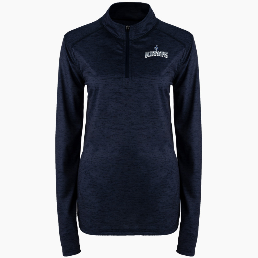 Liberty Christian Warriors <span class="pdp-name-mascot">Liberty Christian Warriors</span> BSN SPORTS Women's Velocity 1/4 Zip Pullover