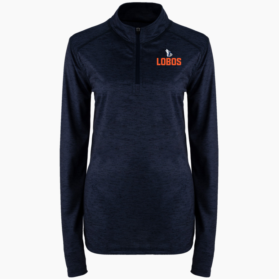 Mark Twain Dual Language Academy Lobos BSN SPORTS Women's Velocity 1/4 Zip Pullover