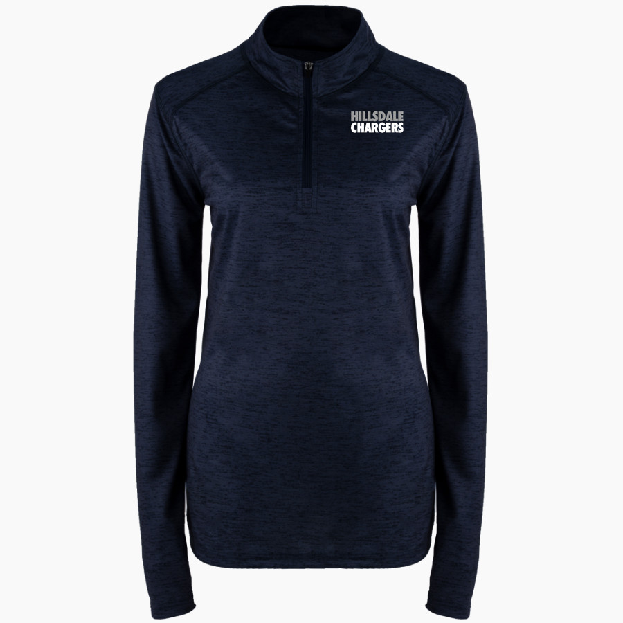 HIllsdale Chargers <span class="pdp-name-mascot">HIllsdale College Chargers</span> BSN SPORTS Women's Velocity 1/4 Zip Pullover