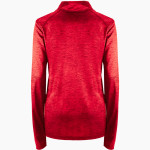 Hemphill Hawks BSN SPORTS Women's Velocity 1/4 Zip Pullover Back Thumbnail