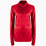 Hemphill Hawks BSN SPORTS Women's Velocity 1/4 Zip Pullover Front Thumbnail