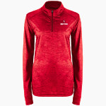 FRONTIER HIGH SCHOOL MUSTANGS BSN SPORTS Women's Velocity 1/4 Zip Pullover Front Thumbnail
