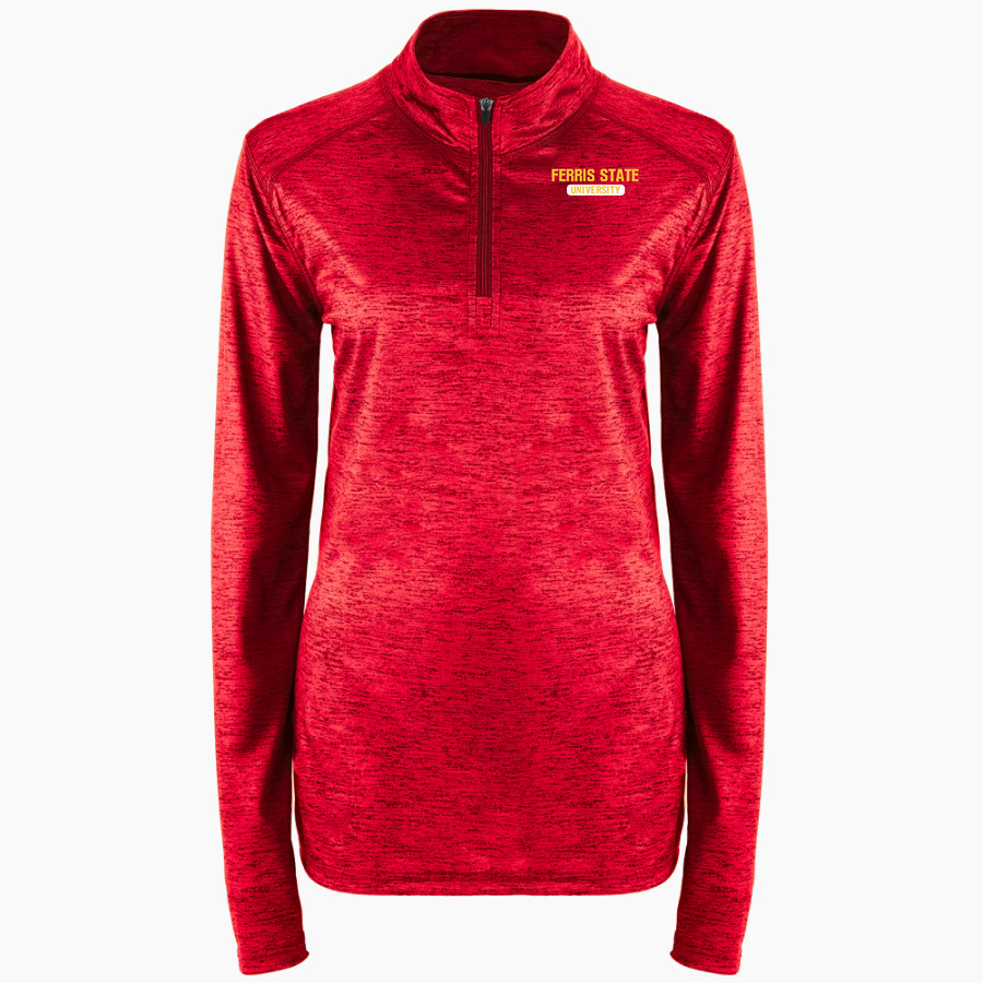Ferris State Bulldogs <span class="pdp-name-mascot">Ferris State Bulldogs</span> BSN SPORTS Women's Velocity 1/4 Zip Pullover