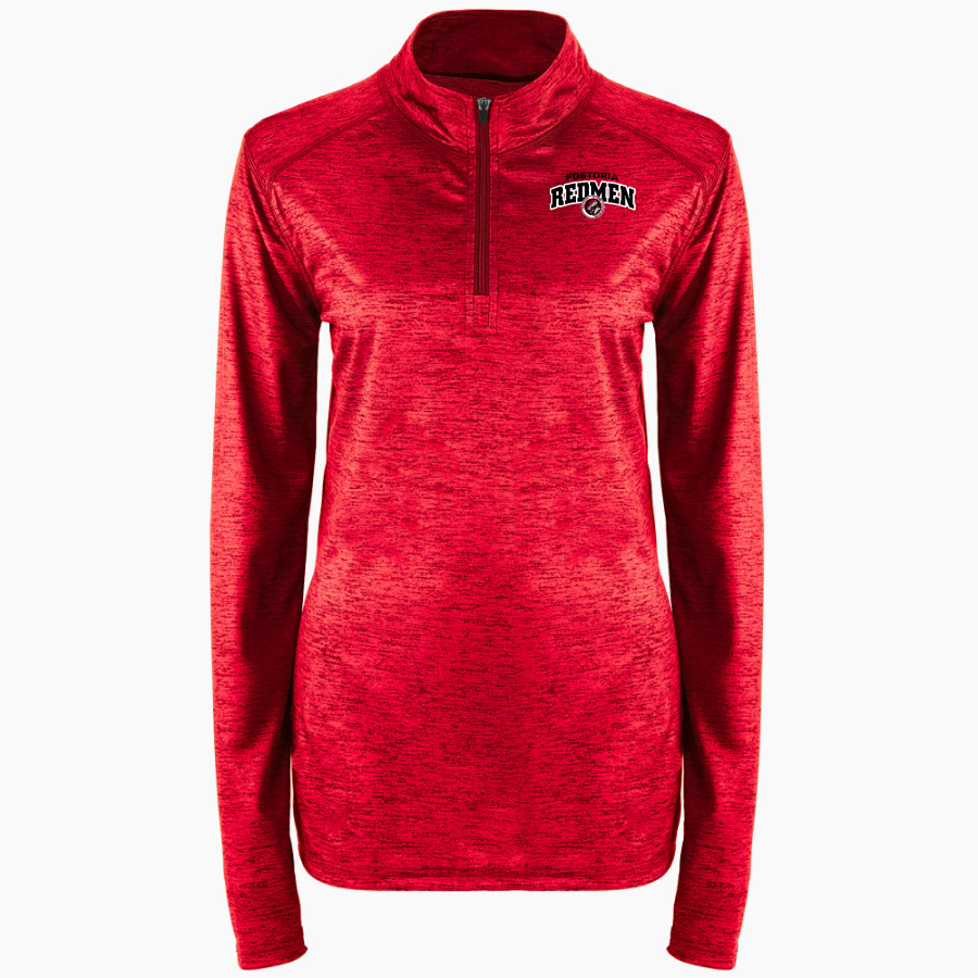 FOSTORIA HIGH SCHOOL REDMEN <span class="pdp-name-mascot">FOSTORIA REDMEN</span> BSN SPORTS Women's Velocity 1/4 Zip Pullover