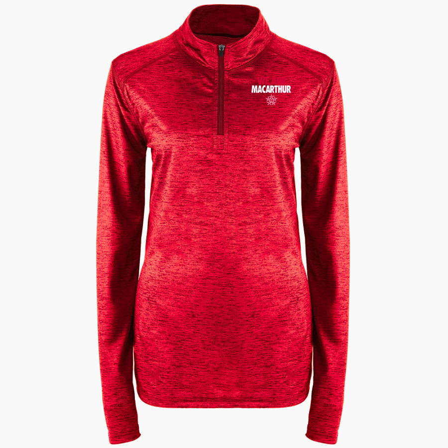 MACARTHUR HIGH SCHOOL GENERALS <span class="pdp-name-mascot">MACARTHUR GENERALS</span> BSN SPORTS Women's Velocity 1/4 Zip Pullover