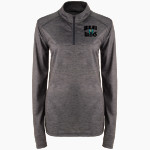 Highland Hawks <span class="pdp-name-mascot">Highland Hawks</span> BSN SPORTS Women's Velocity 1/4 Zip Pullover Front Thumbnail