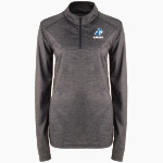 Kansas Jackrabbits <span class="pdp-name-mascot">Kansas School Jackrabbits</span> BSN SPORTS Women's Velocity 1/4 Zip Pullover Front Thumbnail